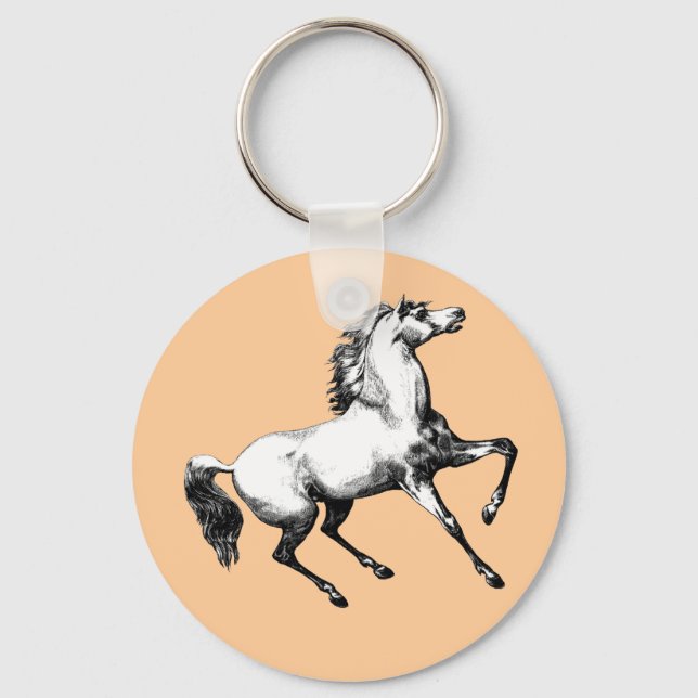 Vintage horse keyring (Front)