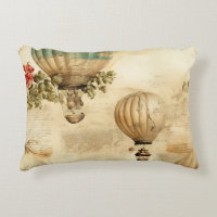Vintage Hot Air Balloon in a Serene Landscape (9)