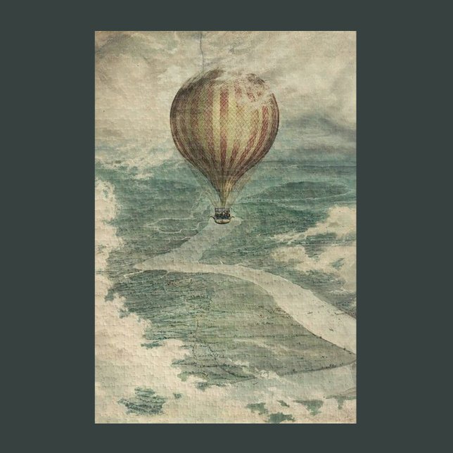 Vintage Hot Air Balloon Jigsaw Puzzle (Creator Uploaded)