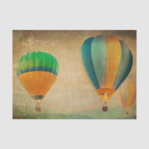 Vintage Hot Air Balloon Tissue Paper