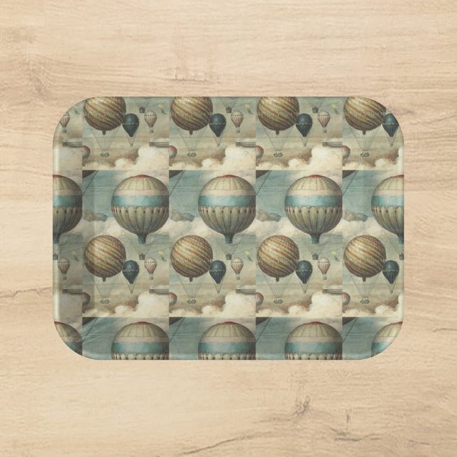 Vintage Hot Air Balloons Decoupage Tissue Paper (Creator Uploaded)