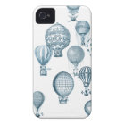 Vintage Hot Air Balloons in Flight iPhone Case