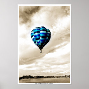 Vintage Hot Air Poster