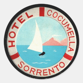 Vintage Hotel & Travel Sticker