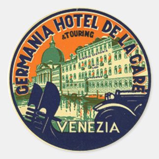 Vintage Hotel & Travel Sticker