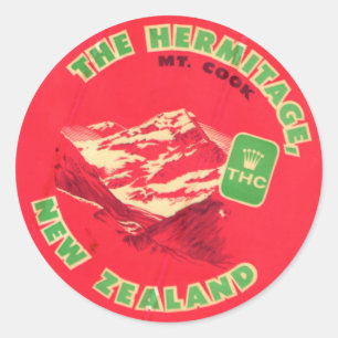 Vintage Hotel & Travel Sticker