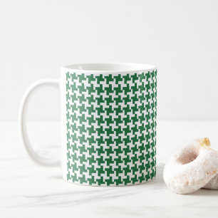 Vintage Houndstooth Coffee Mug