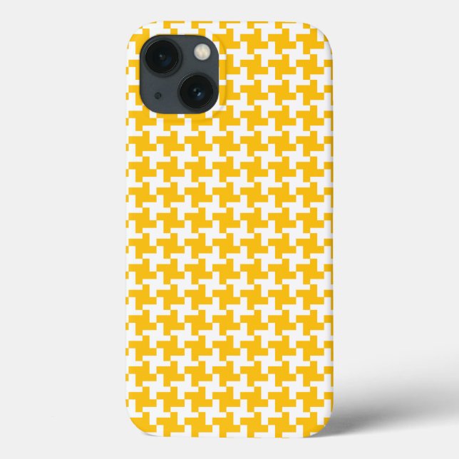 Vintage Houndstooth Pattern Case-Mate iPhone Case (Back)