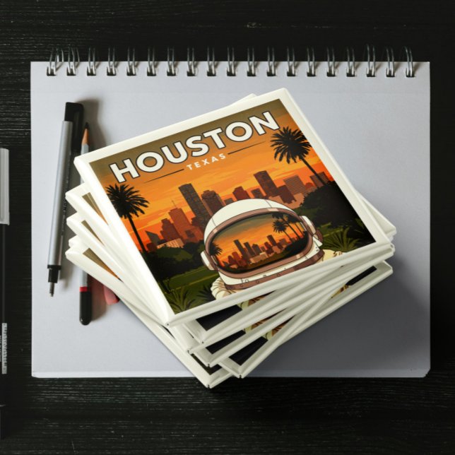 Vintage Houston Texas Magnet (Creator Uploaded)
