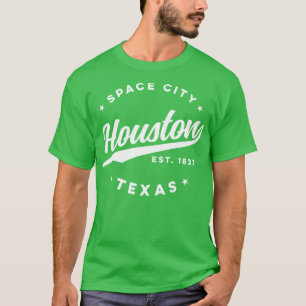 Vintage Houston Texas Space City USA T-Shirt