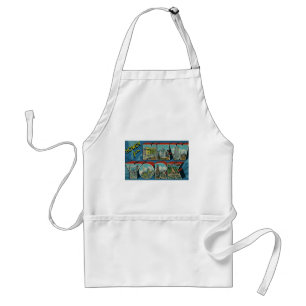 Vintage Howdy from New York Standard Apron