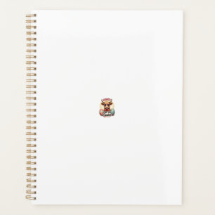 Vintage Howdy Honey Easter Highland Cow Cute Bunny Planner