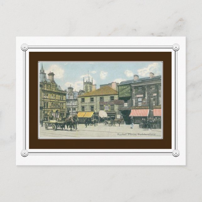 Vintage Huddersfield Postcard (Front)