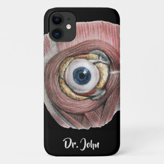 Vintage Human Anatomy, Eyeball Eye with Muscles Case-Mate iPhone Case