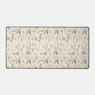 Vintage Human Anatomy for Doctor Desk Mat