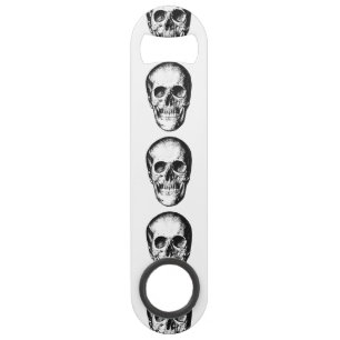 Vintage Human Skull Face