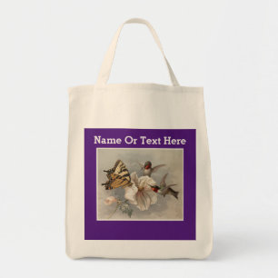 Vintage Hummingbirds Tote Bag