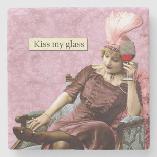 Vintage Humor Coaster