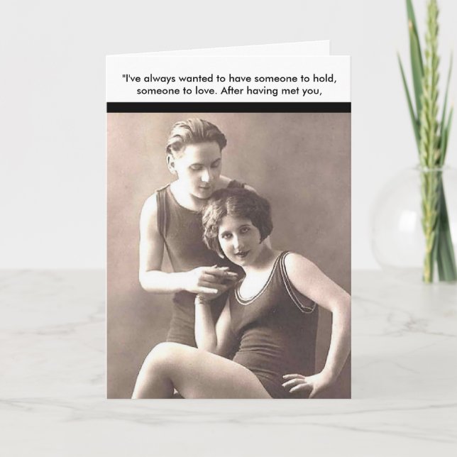 vintage humour card (Front)