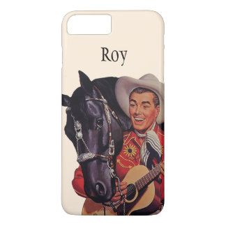 Vintage Humour, Cowboy Singing Music to his Horse Case-Mate iPhone Case