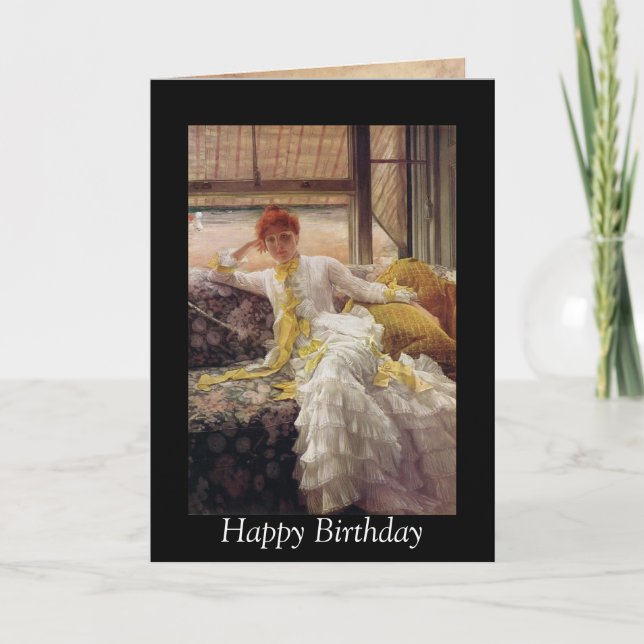 Vintage Humour, Relax & Match the Pillows Card (Front)