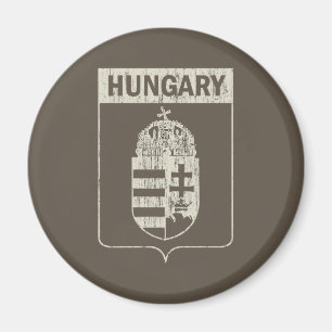 Vintage Hungary Magnet