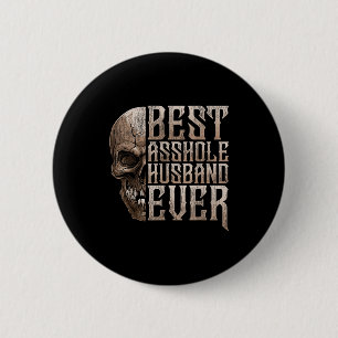 Vintage Husband Ever Design 6 Cm Round Badge
