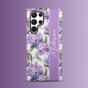 Vintage Hydrangea Elegance  Samsung Galaxy Case