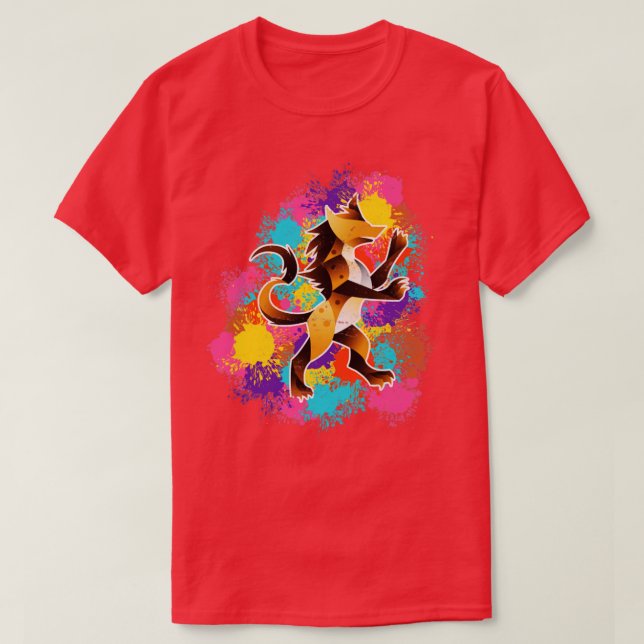 Vintage Hyena T-Shirt (Design Front)