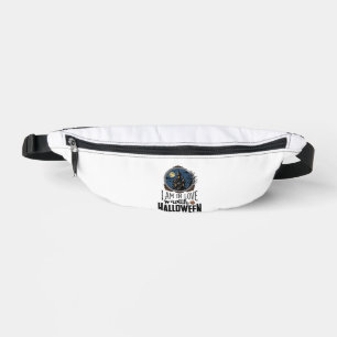Vintage I Am In Love With Halloween Shirt Design_1 Bum Bags