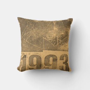 Vintage I heart 1993 - Pillow
