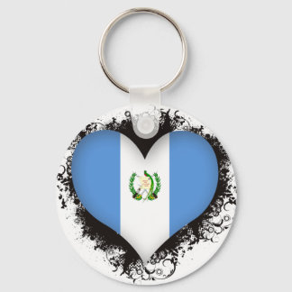 Vintage I Love Guatemala Key Ring