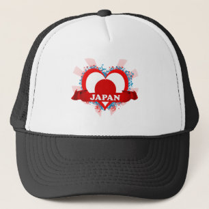 Vintage I Love Japan Trucker Hat