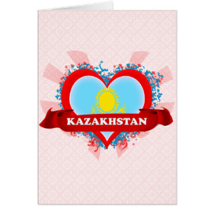 Vintage I Love Kazakhstan