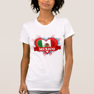 Vintage I Love Mexico T-Shirt