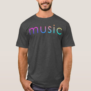 vintage I Love Music For Musician  T-Shirt