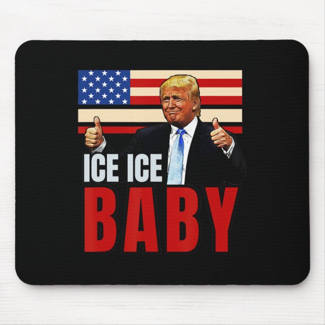 Vintage Ice By Funny Trump _4  Mouse Pad (Front)