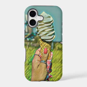Vintage ice cream artwork