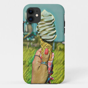 Vintage ice cream artwork Case-Mate iPhone case