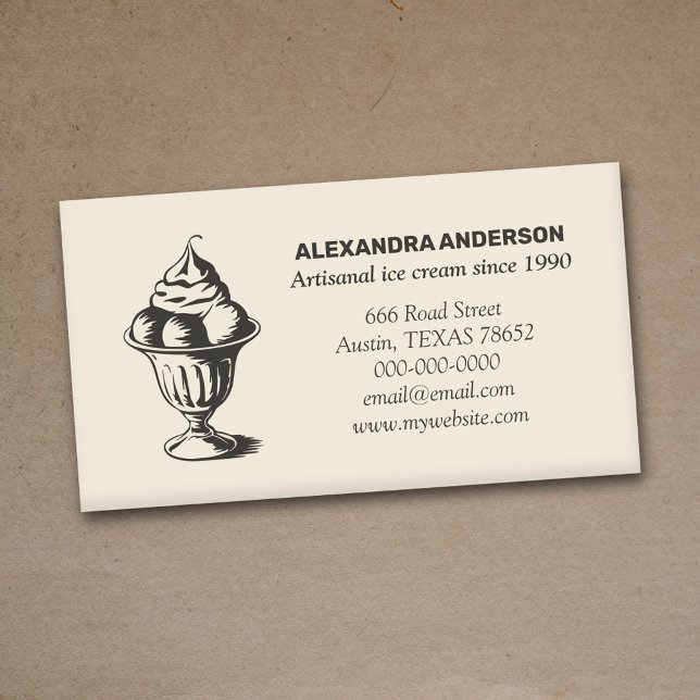 Vintage Ice Cream Sundae Self-inking Stamp (Vintage Ice Cream Sundae Self-inking Stamp)