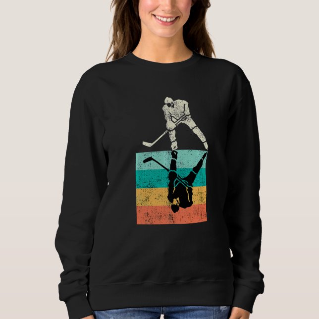 Vintage Ice Hockey Sweatshirt (Front)
