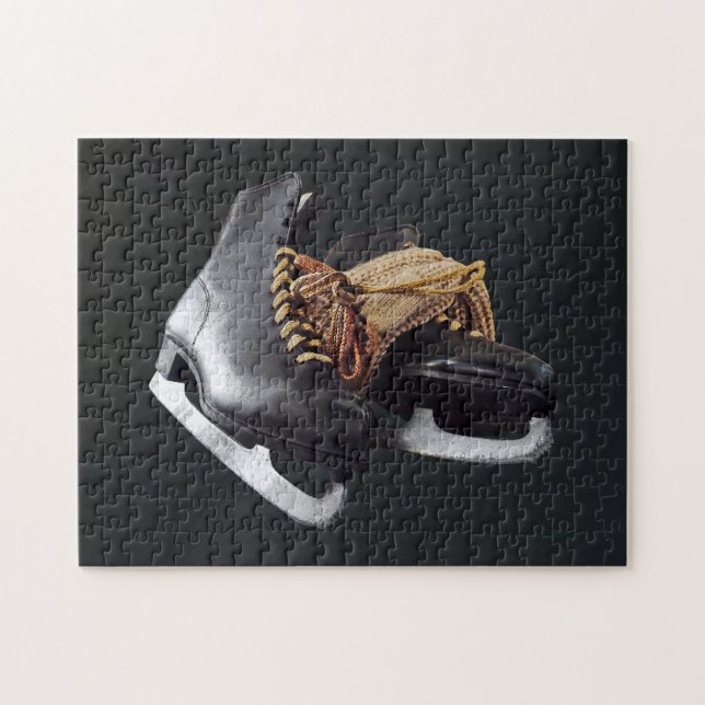 Vintage Ice Skates Jigsaw Puzzle (Horizontal)