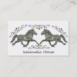 Vintage Icelandic Business Card