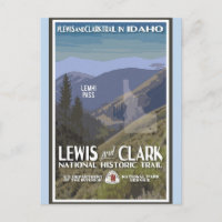 Vintage Idaho Lemhi Pass Trail Travel