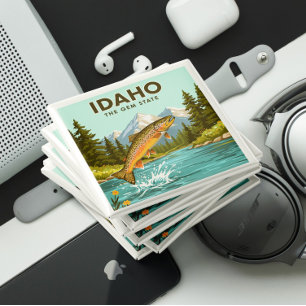 Vintage Idaho Magnet