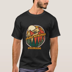 Vintage Idaho Springs Colorado Mountain Hiking Sou T-Shirt