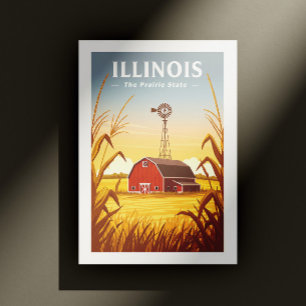 Vintage Illinois Postcard