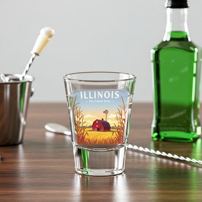 Vintage Illinois Shot Glass (Creator Uploaded)