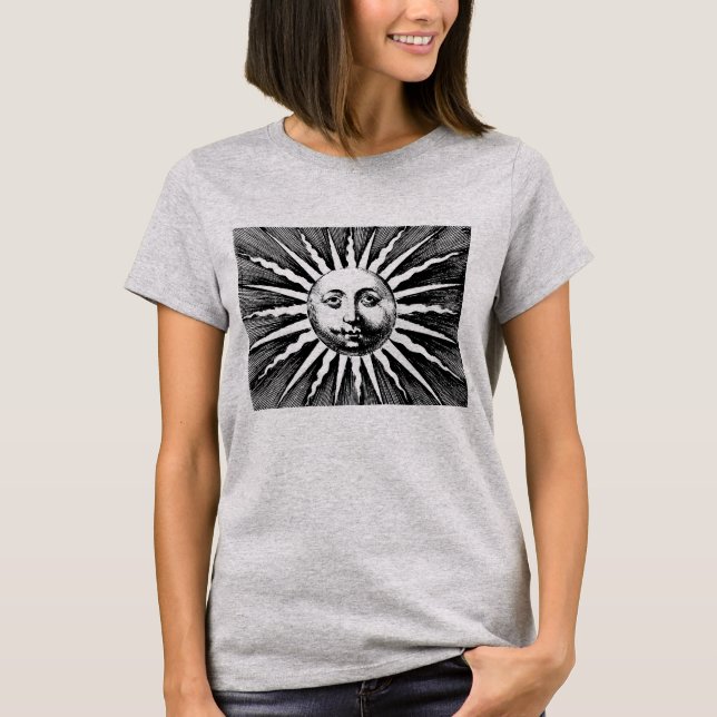 Vintage Illustrated Sun Shirt (Front)