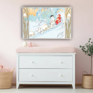 Vintage Illustration by Sibylle Von Olfers Poster